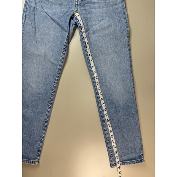 Everlane Womens High Rise Straight Denim Jeans 26 Light Wash Classic Preppy City - Picture 8 of 11